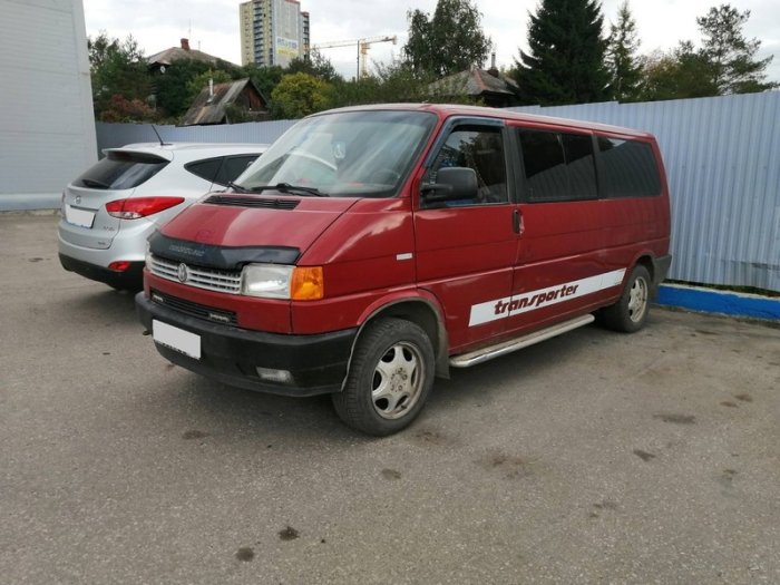 Установка ГБО на Volkswagen Transporter 1996 г., ГБО 4 поколения, пропан 4SAVE (Польша) , двигатель 2.5 л. 5 цилиндров