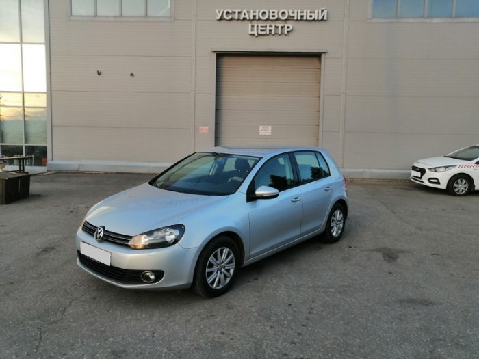 Установка ГБО на Volkswagen Golf  2012 г., ГБО 4 поколения, пропан LANDI RENZO (Италия), двигатель 1.6л. 4 цилиндра